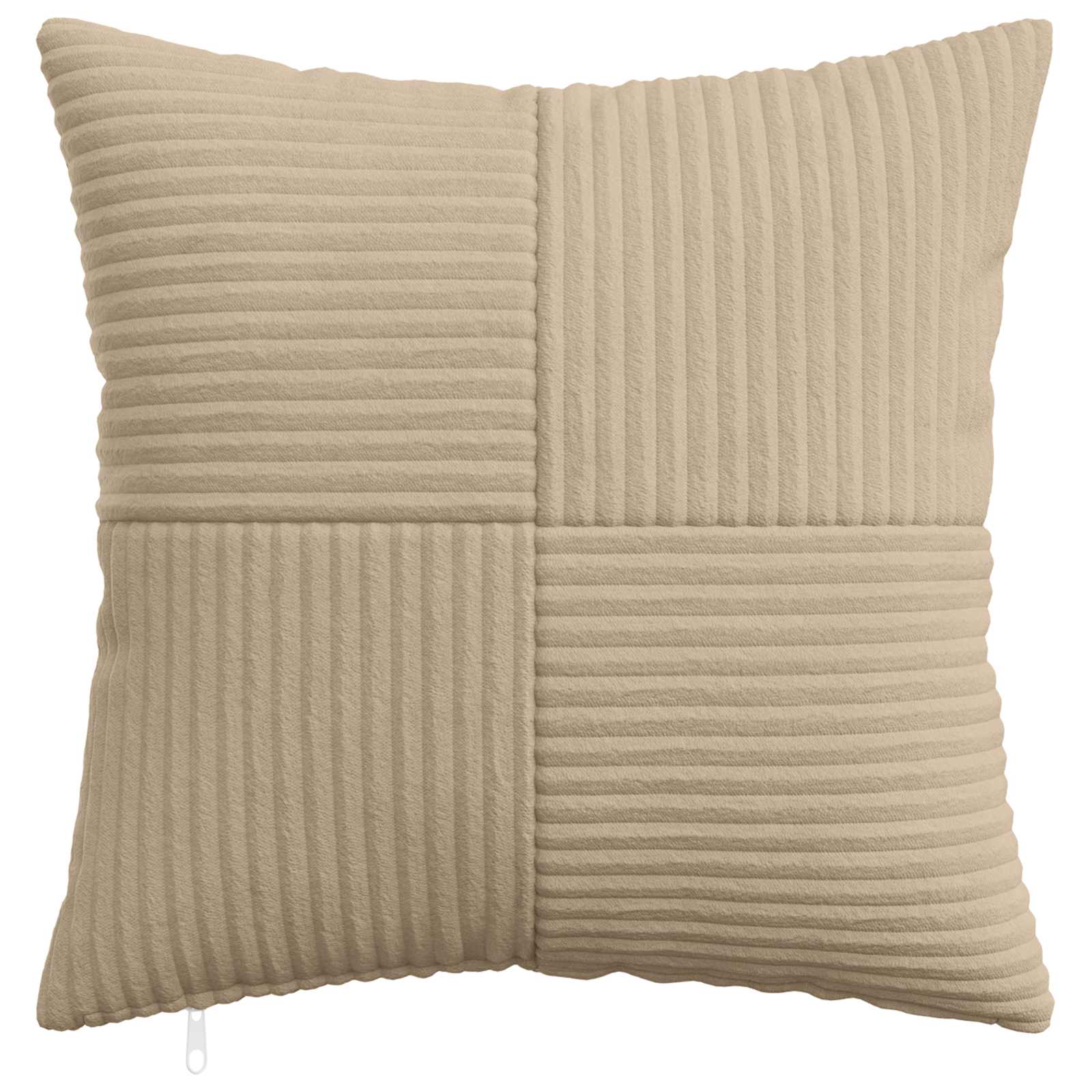 Presvlaka za jastuk 2 pcs ALMELO Sivosmeđa 45 x 45 cm Kord