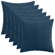 Presvlaka za jastuk 6 pcs ALMELO Mornarsko plava 50 x 50 cm