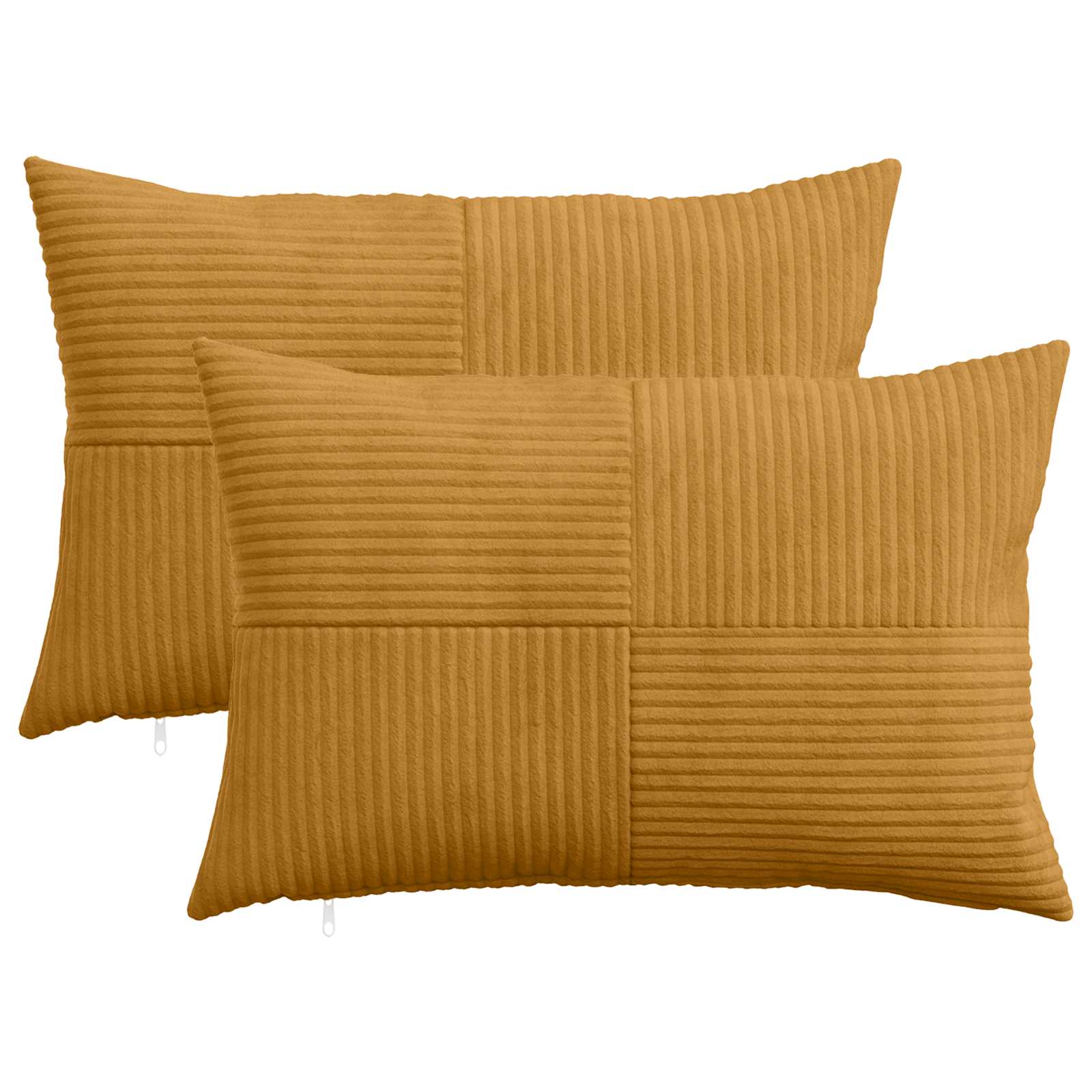 Presvlaka za jastuk 2 pcs ALMELO Žuta 50 x 70 cm Kord
