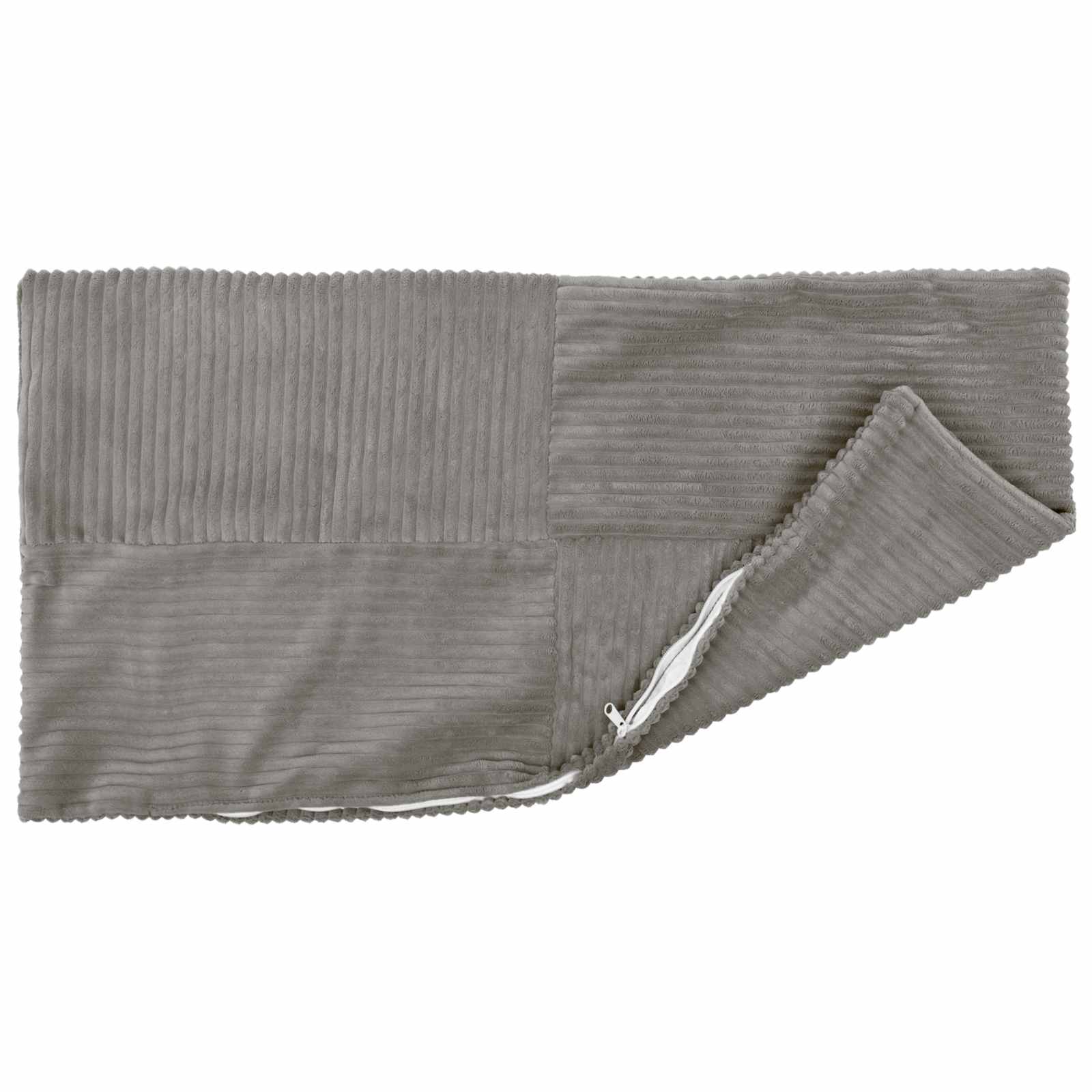 Presvlaka za jastuk 2 pcs ALMELO Svjetlosiva 50 x 80 cm Kord
