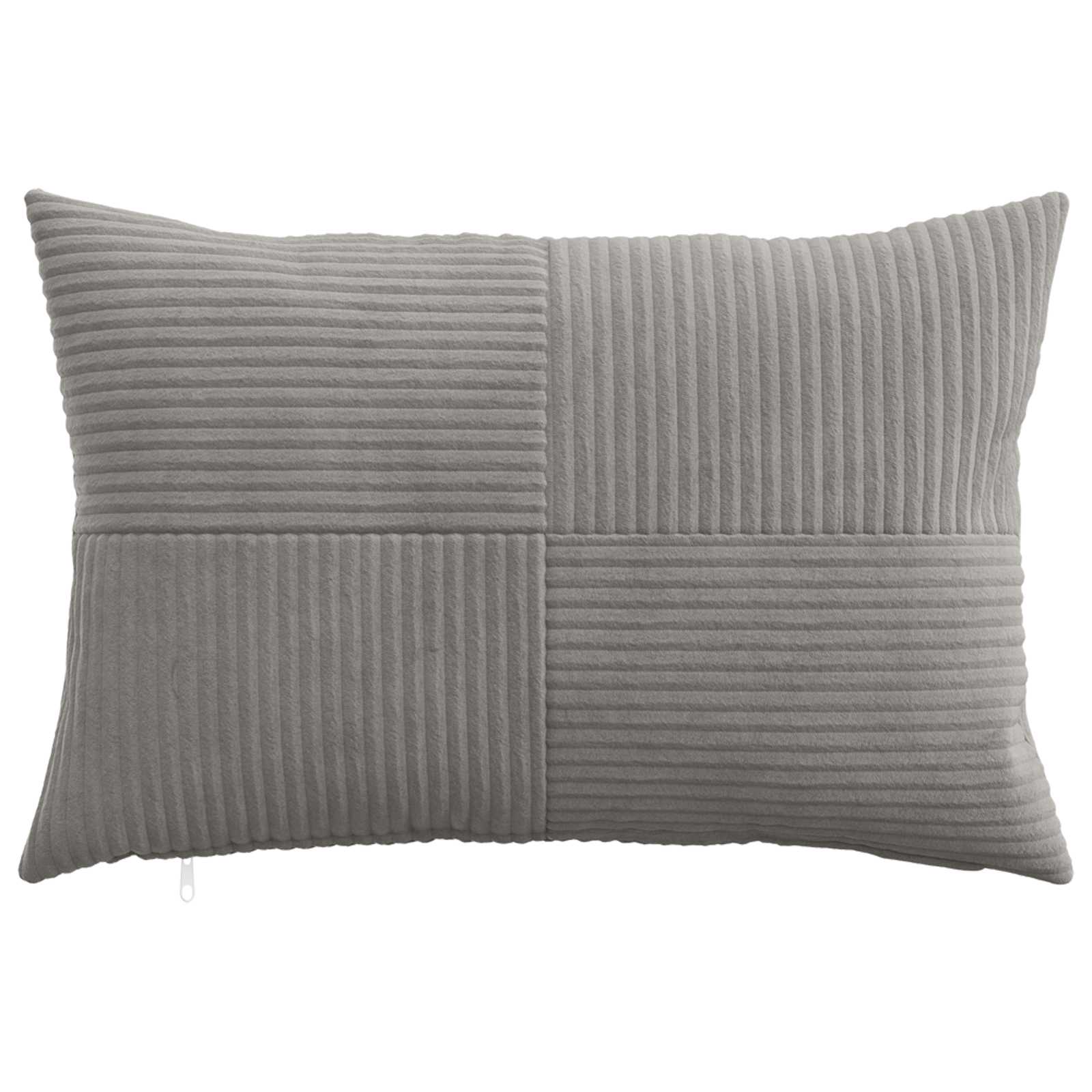 Presvlaka za jastuk 2 pcs ALMELO Svjetlosiva 50 x 80 cm Kord
