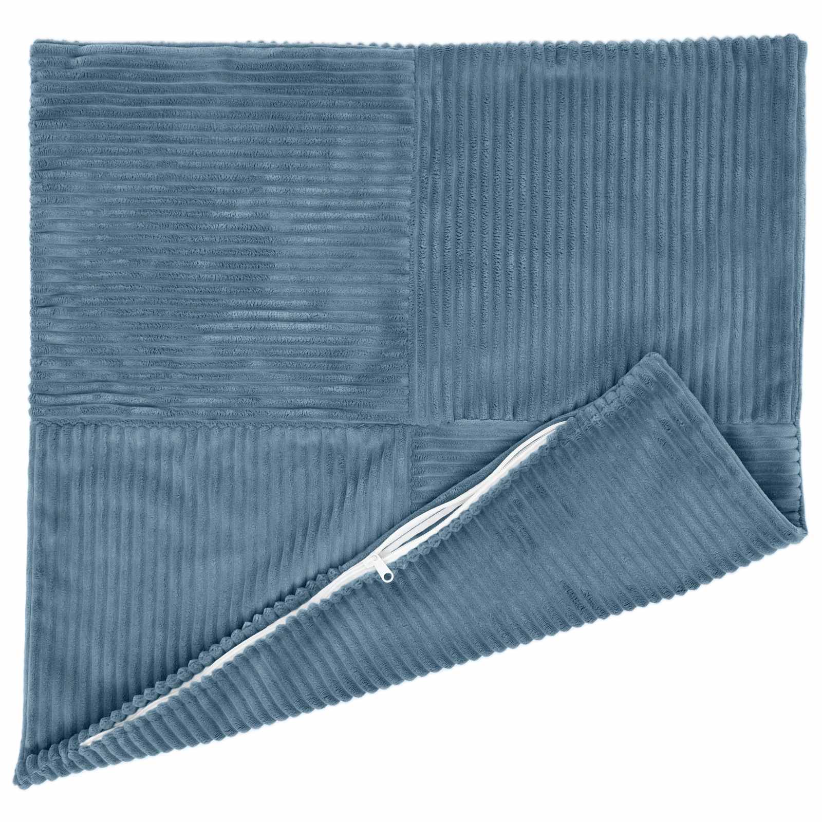 Presvlaka za jastuk 2 pcs ALMELO Plava 55 x 55 cm Kord