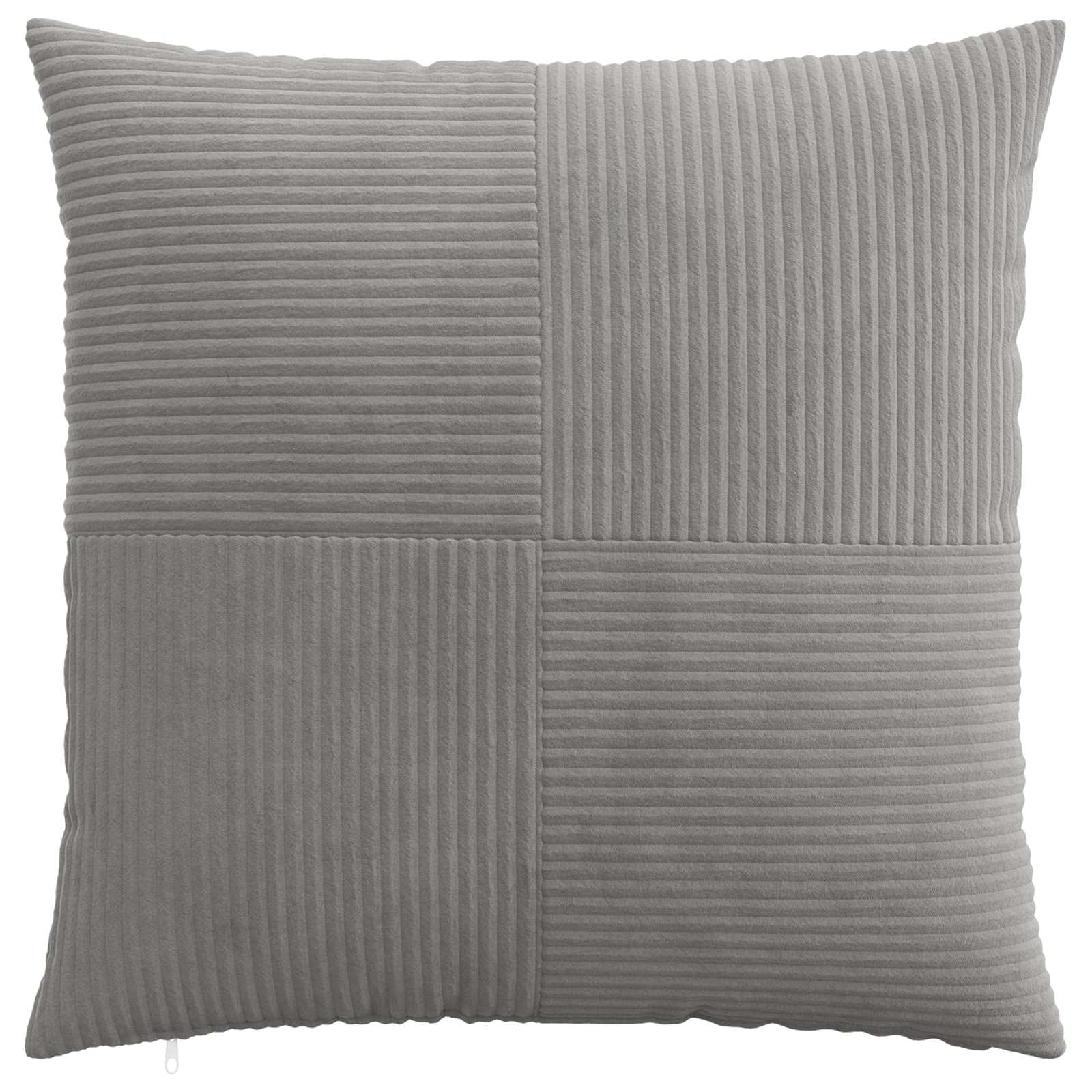 Presvlaka za jastuk 6 pcs ALMELO Svjetlosiva 70 x 70 cm Kord