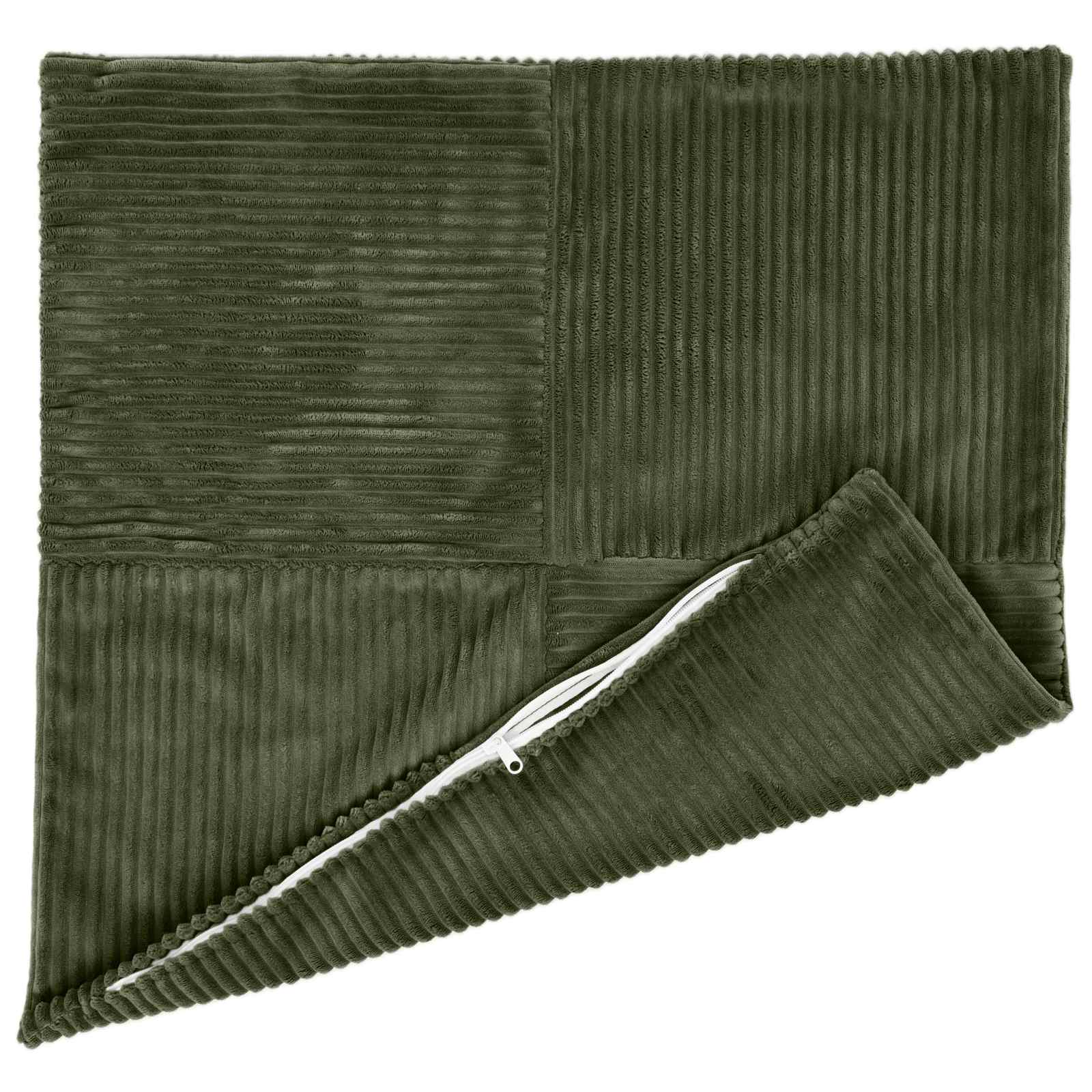 Presvlaka za jastuk 6 pcs ALMELO Zelena 80 x 80 cm Kord
