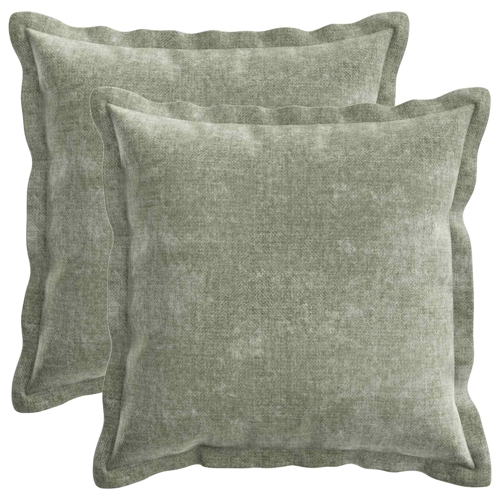 Presvlaka za jastuk 2 kom. HOUTEN Zelena 30 x 30 cm