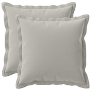 Presvlaka za jastuk 2 kom. HOUTEN Siva 30 x 30 cm Poliester