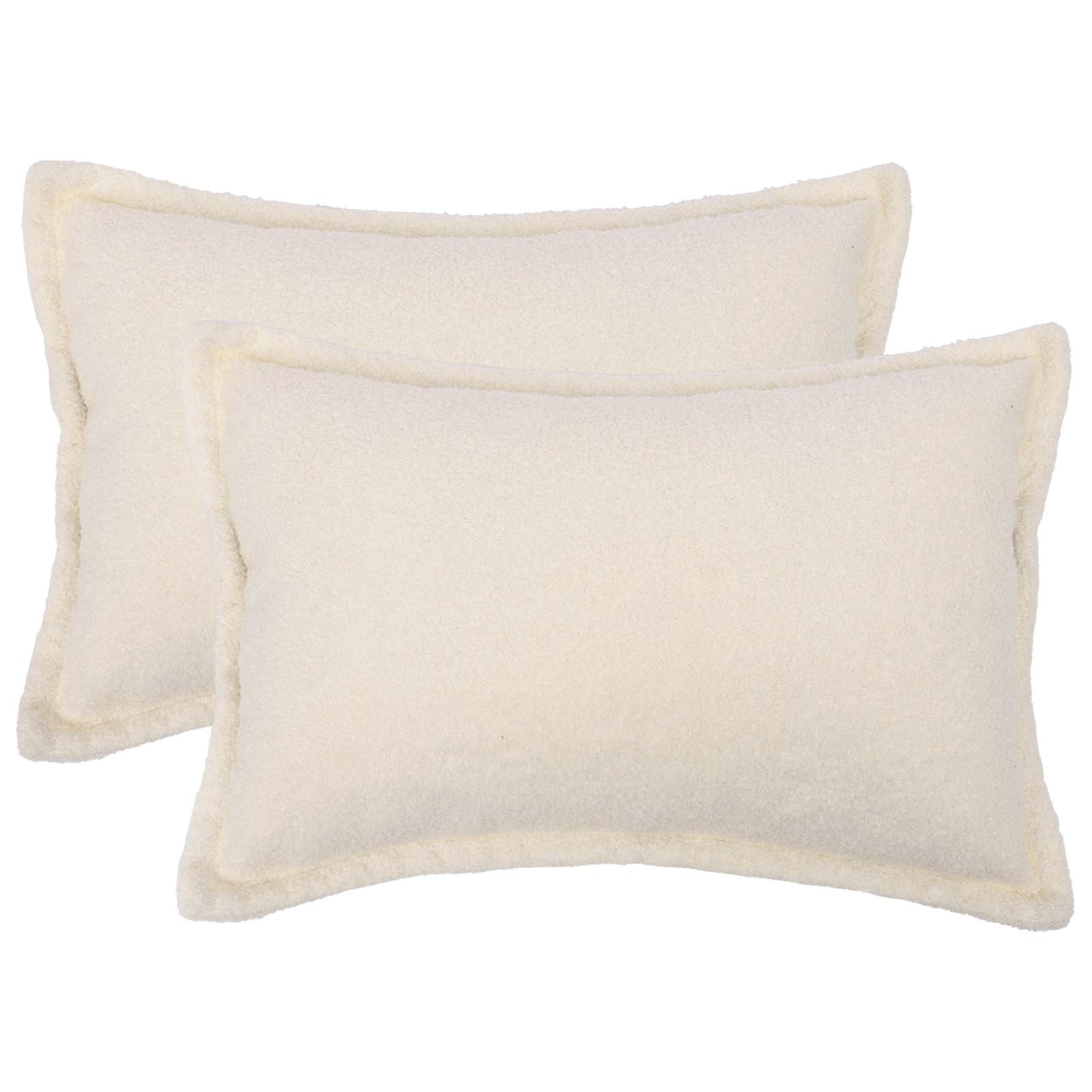 Presvlaka za jastuk 2 pcs HOUTEN Krem 30 x 50 cm Bouclé