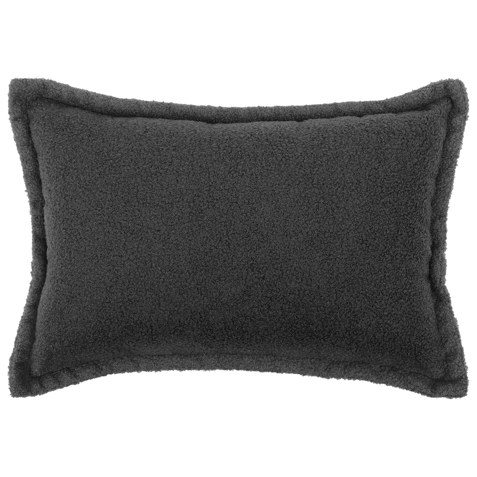 Presvlaka za jastuk 6 pcs HOUTEN Tamnosiva 30 x 50 cm Bouclé