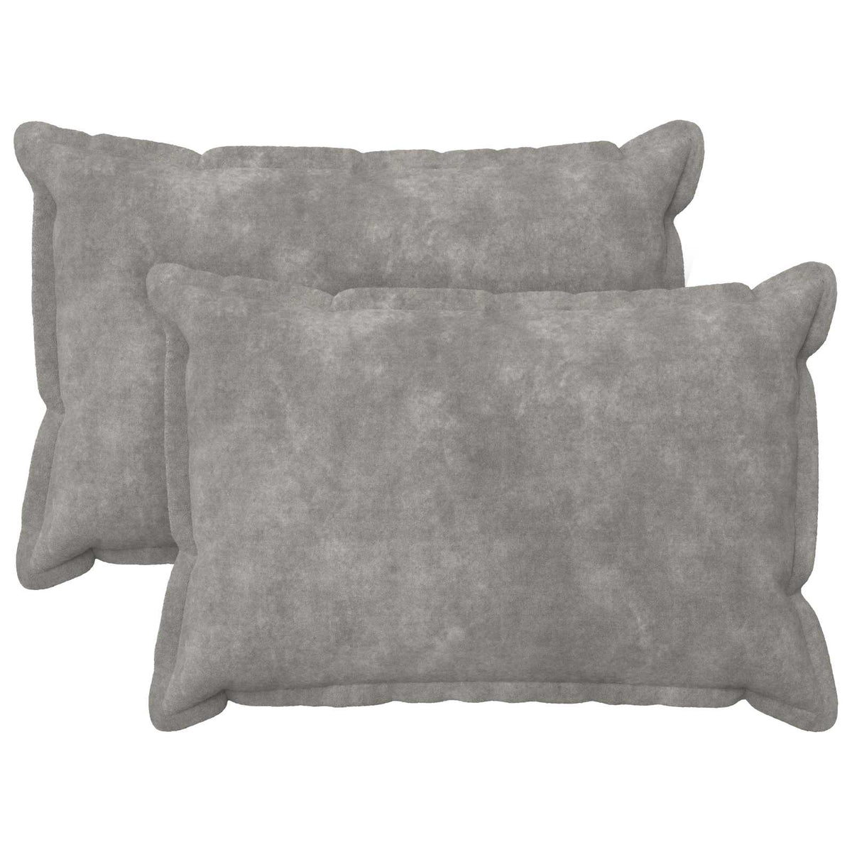 Presvlaka za jastuk 2 pcs HOUTEN Svjetlosiva 30 x 50 cm