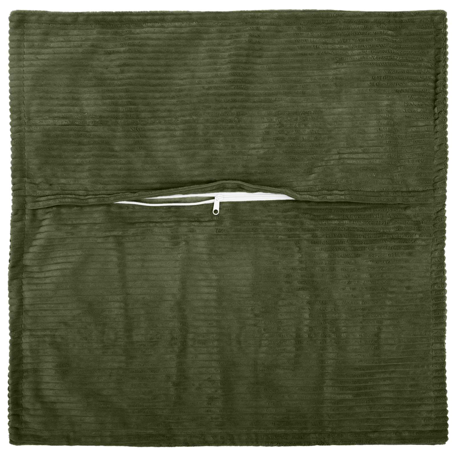Presvlaka za jastuk 6 kom. HOUTEN Zelena 40 x 40 cm Kord