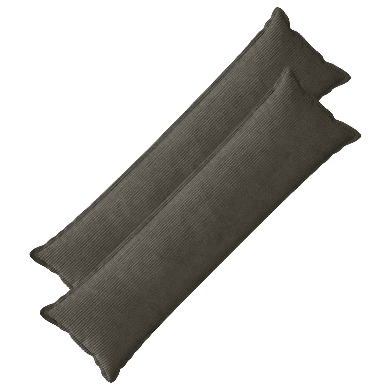 Presvlaka za jastuk 2 kom. HOUTEN Antracit 40 x 145 cm Kord