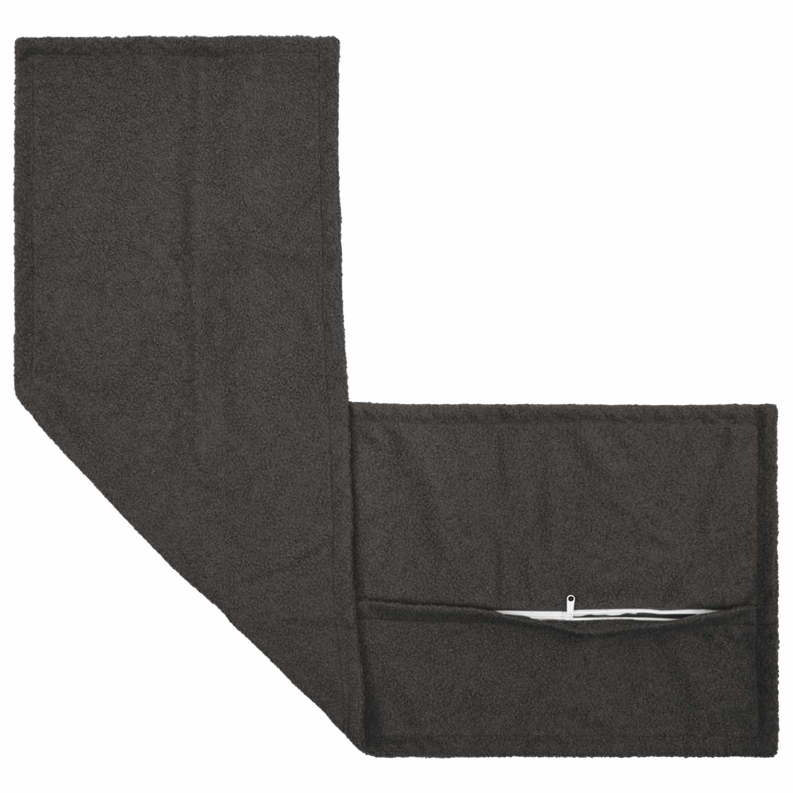 Presvlaka za jastuk 2 pcs HOUTEN Tamnosiva 40 x 145 cm Bouclé