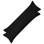 Presvlaka za jastuk 2 pcs HOUTEN Crna 40 x 145 cm Bouclé