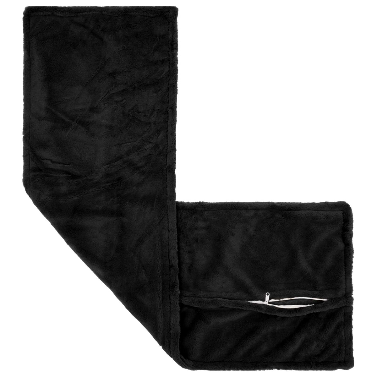 Presvlaka za jastuk HOUTEN Crna 40 x 145 cm Umjetna Zecja Krzna