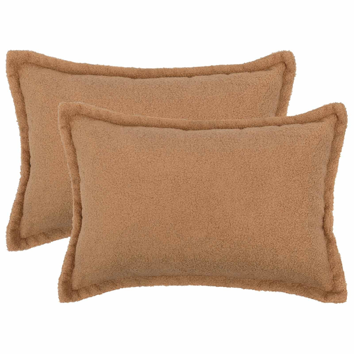 Presvlaka za jastuk 2 pcs HOUTEN Bež 40 x 60 cm Bouclé