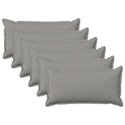 Presvlaka za jastuk 6 pcs HOUTEN Oblačnosiva 40 x 70 cm