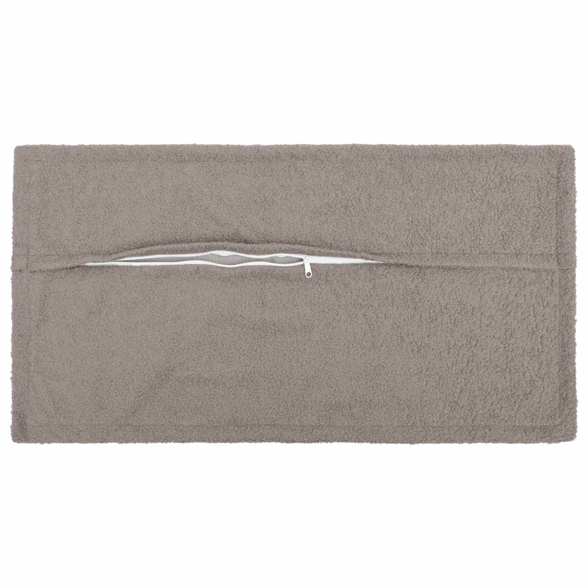 Presvlaka za jastuk 2 pcs HOUTEN Svjetlosiva 40 x 70 cm Bouclé