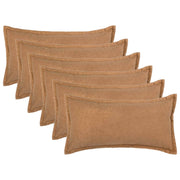 Presvlaka za jastuk 6 pcs HOUTEN Bež 40 x 70 cm Bouclé