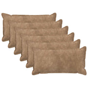 Presvlaka za jastuk 6 pcs HOUTEN Sivosmeđa 40 x 70 cm