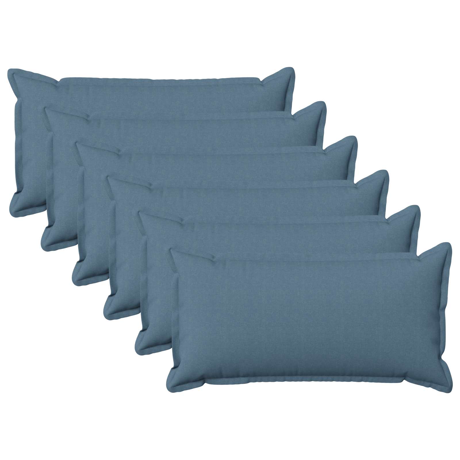 Presvlaka za jastuk 6 pcs HOUTEN Traper plava 40 x 80 cm