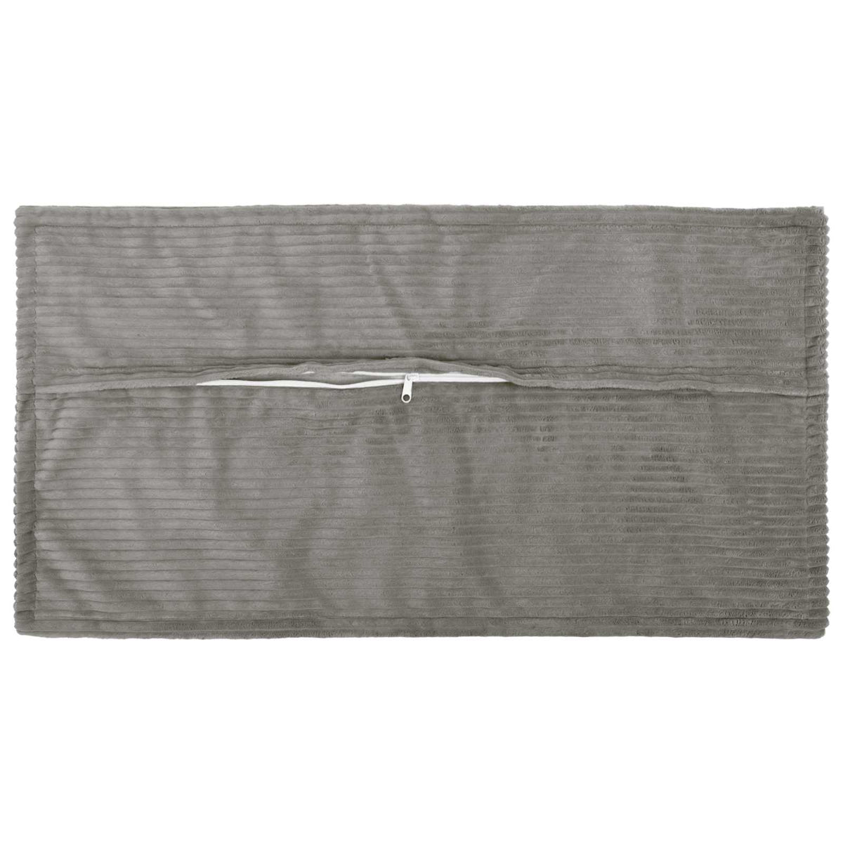 Presvlaka za jastuk 12 kom. HOUTEN Svjetlosiva 40 x 80 cm Kord