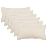 Presvlaka za jastuk 6 pcs HOUTEN Krem 40 x 80 cm Bouclé
