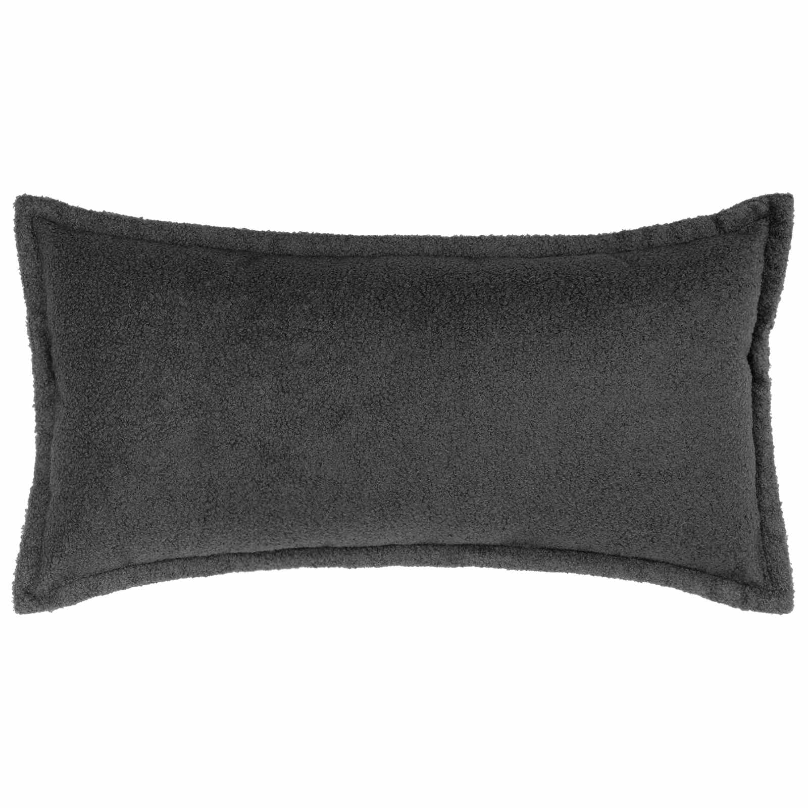 Presvlaka za jastuk 6 pcs HOUTEN Tamnosiva 40 x 80 cm Bouclé