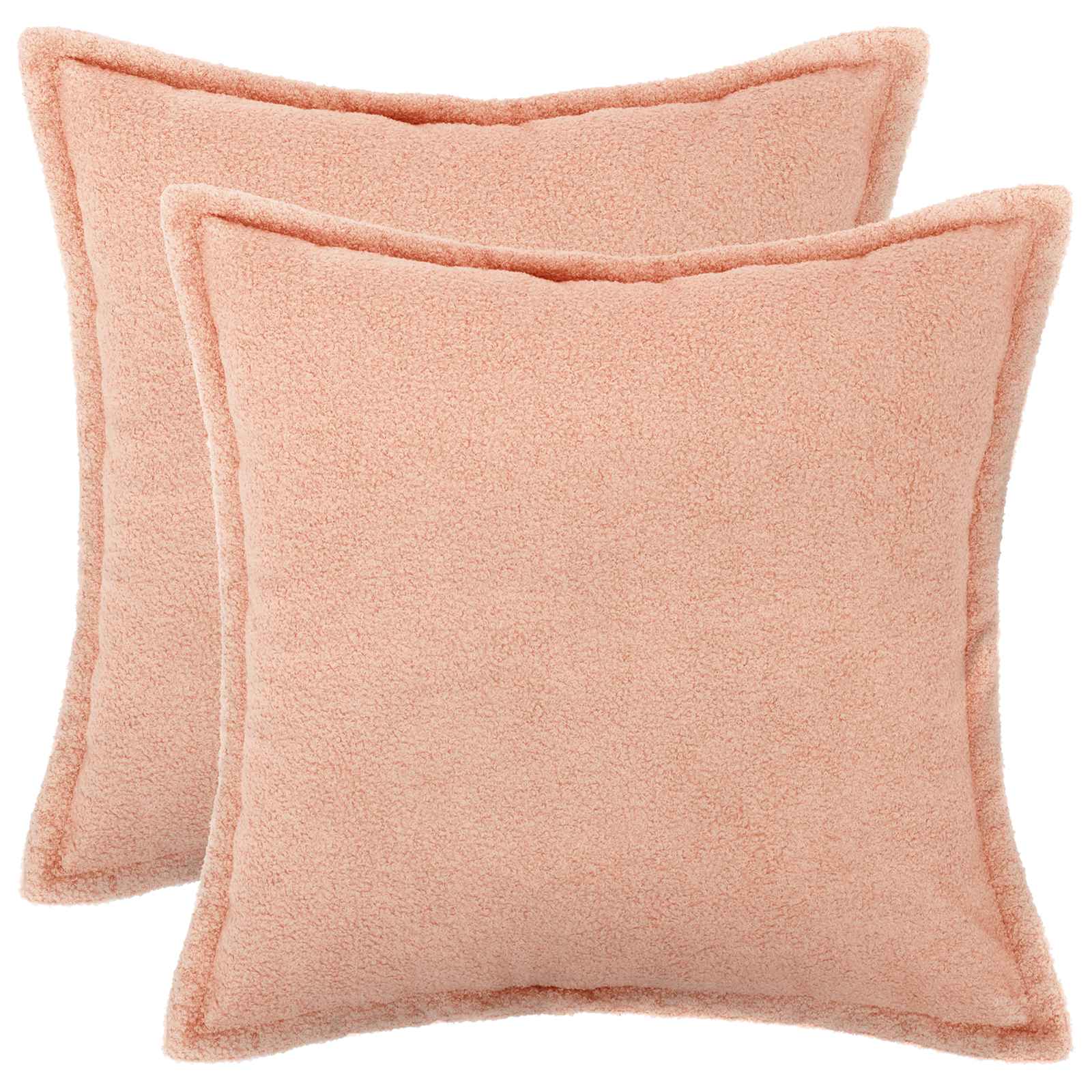 Presvlaka za jastuk 2 pcs HOUTEN Ružičasta 45 x 45 cm Bouclé