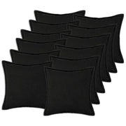 Presvlaka za jastuk 12 pcs HOUTEN Crna 45 x 45 cm Bouclé