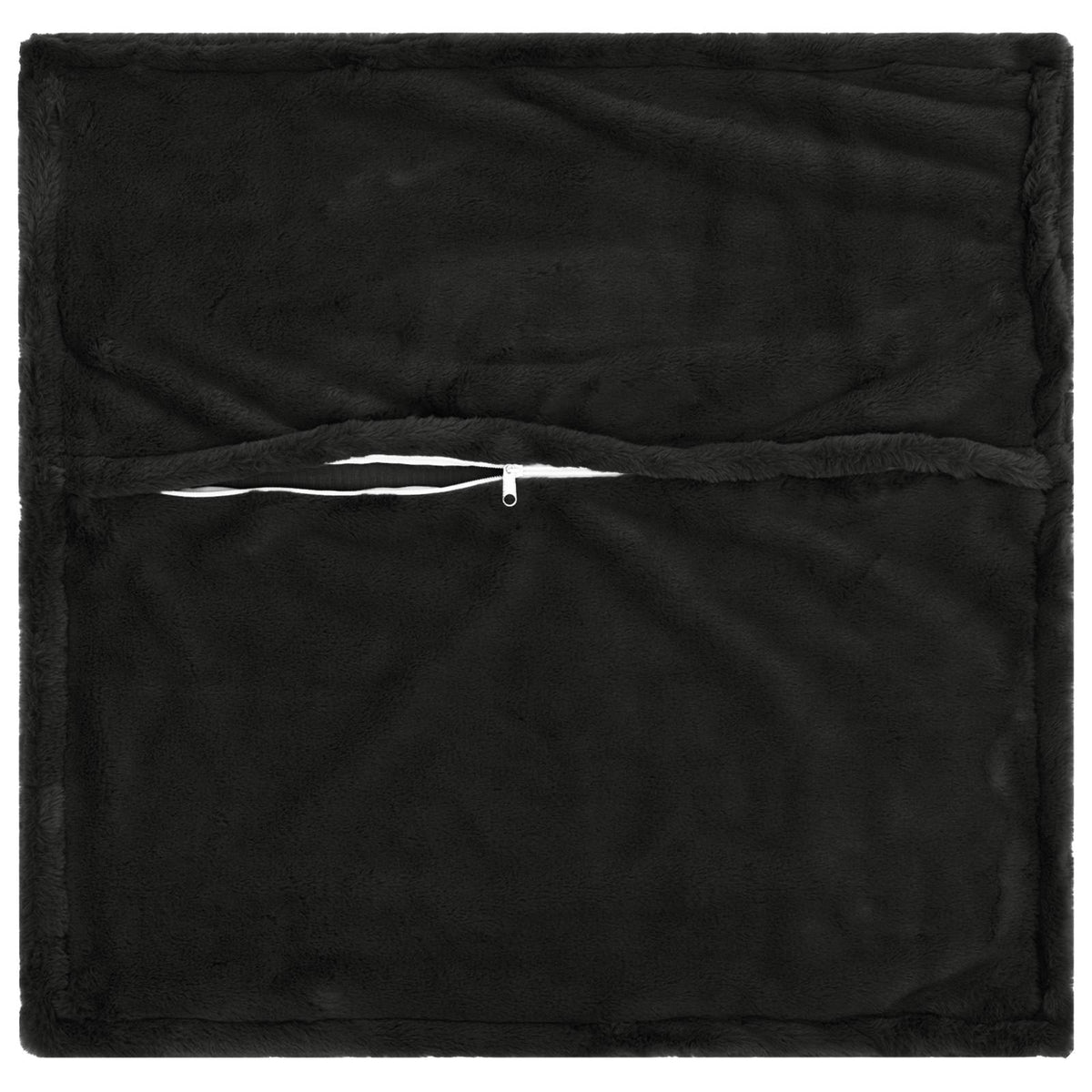 Presvlaka za jastuk 2 kom. HOUTEN Crna 45 x 45 cm