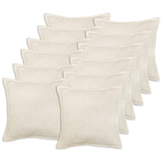 Presvlaka za jastuk 12 pcs HOUTEN Krem 50 x 50 cm Bouclé