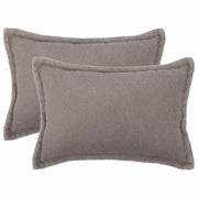 Presvlaka za jastuk 2 pcs HOUTEN Svjetlosiva 50 x 75 cm Bouclé