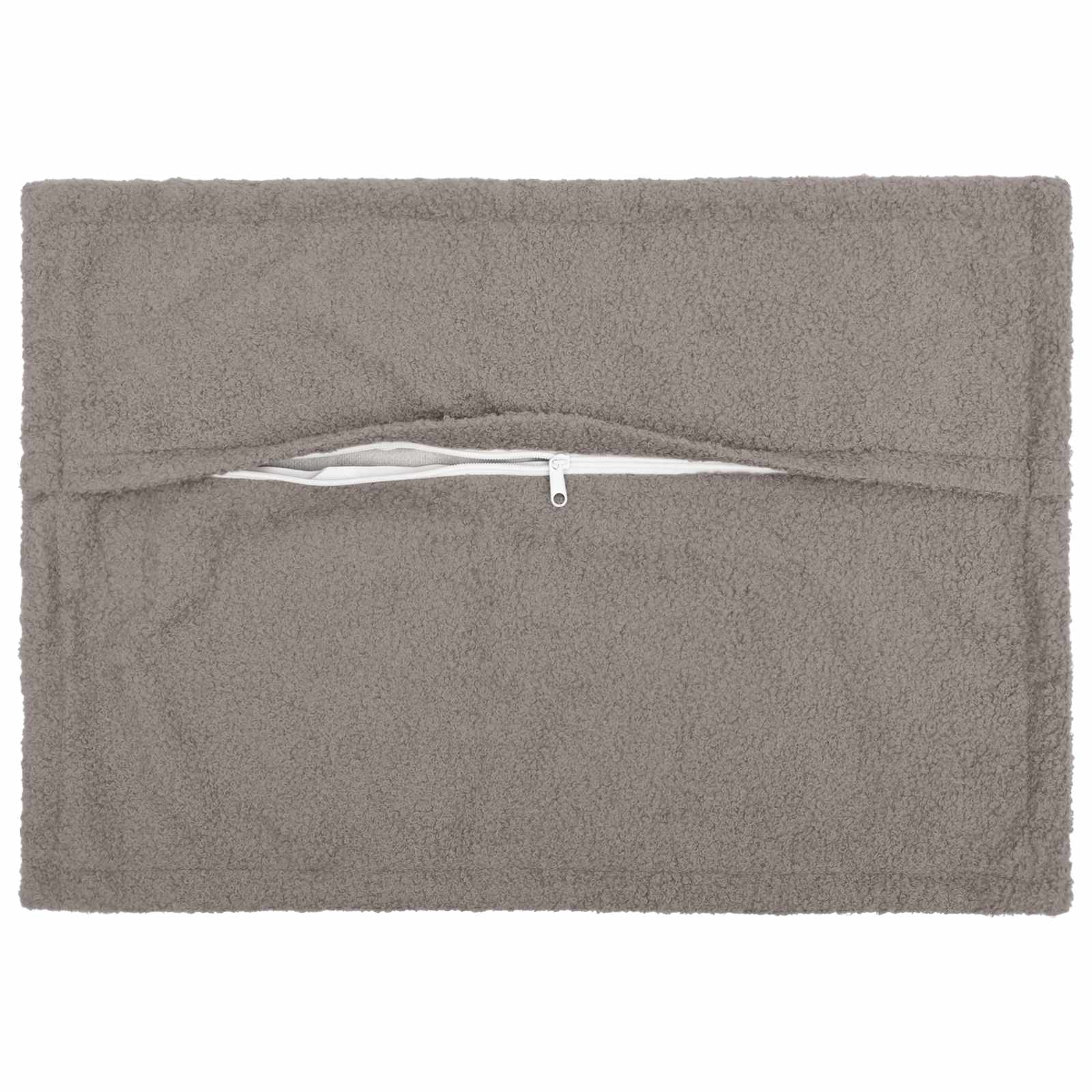 Presvlaka za jastuk 6 pcs HOUTEN Svjetlosiva 50 x 75 cm Bouclé