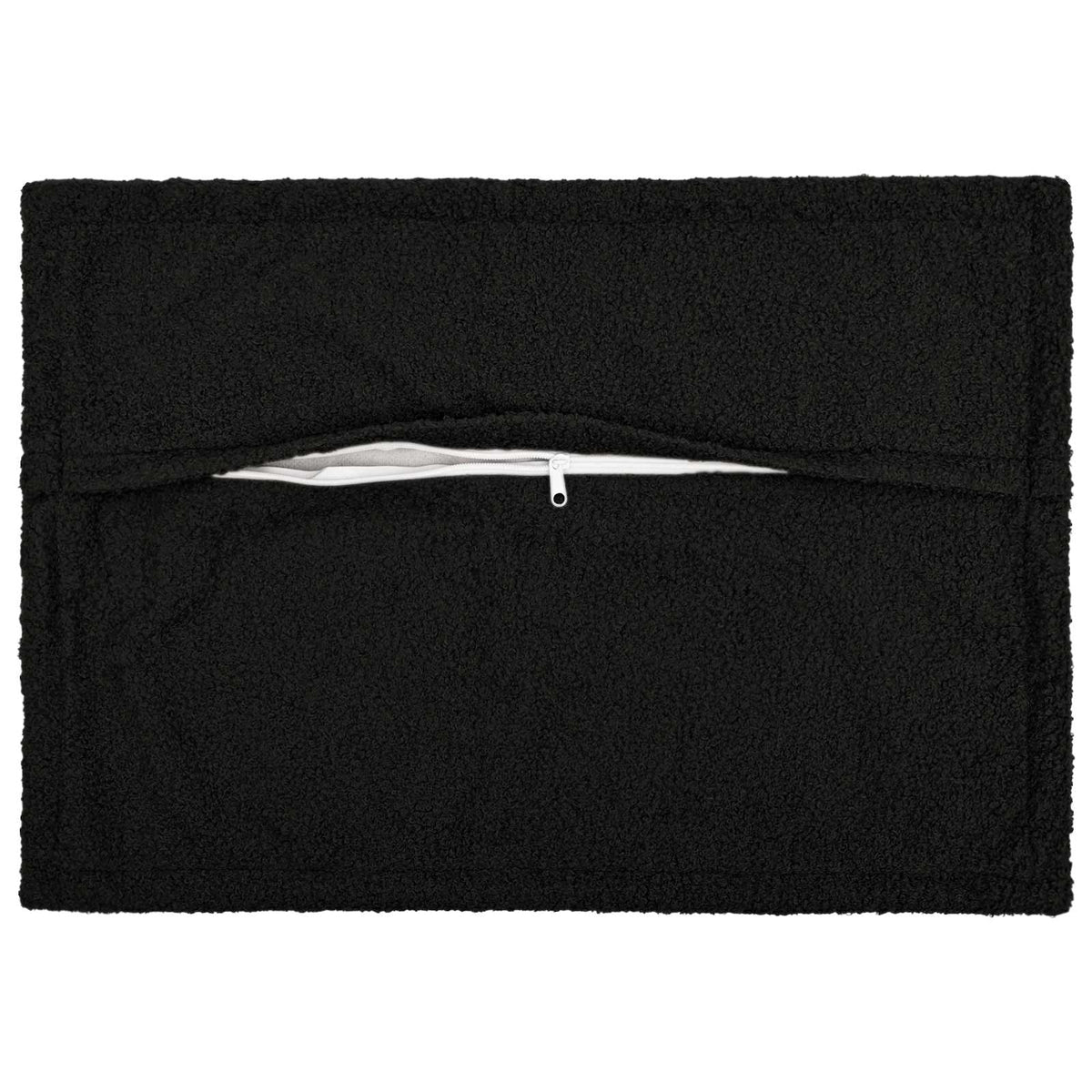 Presvlaka za jastuk 6 pcs HOUTEN Crna 50 x 75 cm Bouclé