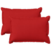 Presvlaka za jastuk 2 pcs HOUTEN Crvena 50 x 80 cm Umjetni lan