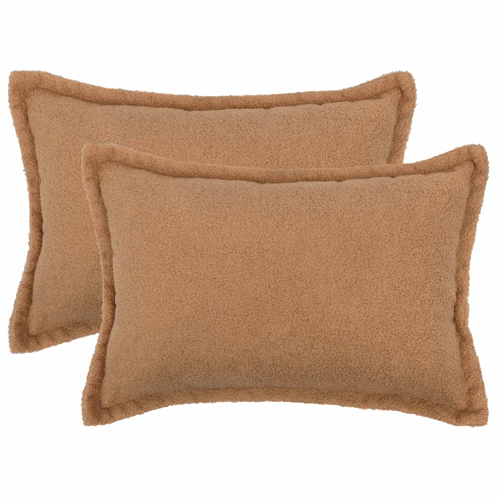 Presvlaka za jastuk 2 pcs HOUTEN Bež 50 x 80 cm Bouclé
