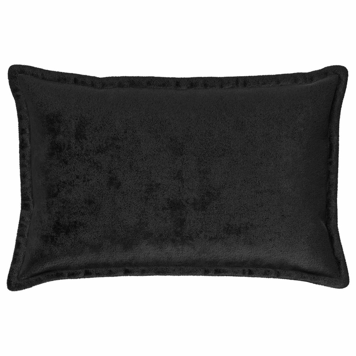 Presvlaka za jastuk 6 pcs HOUTEN Crna 50 x 80 cm Flanel