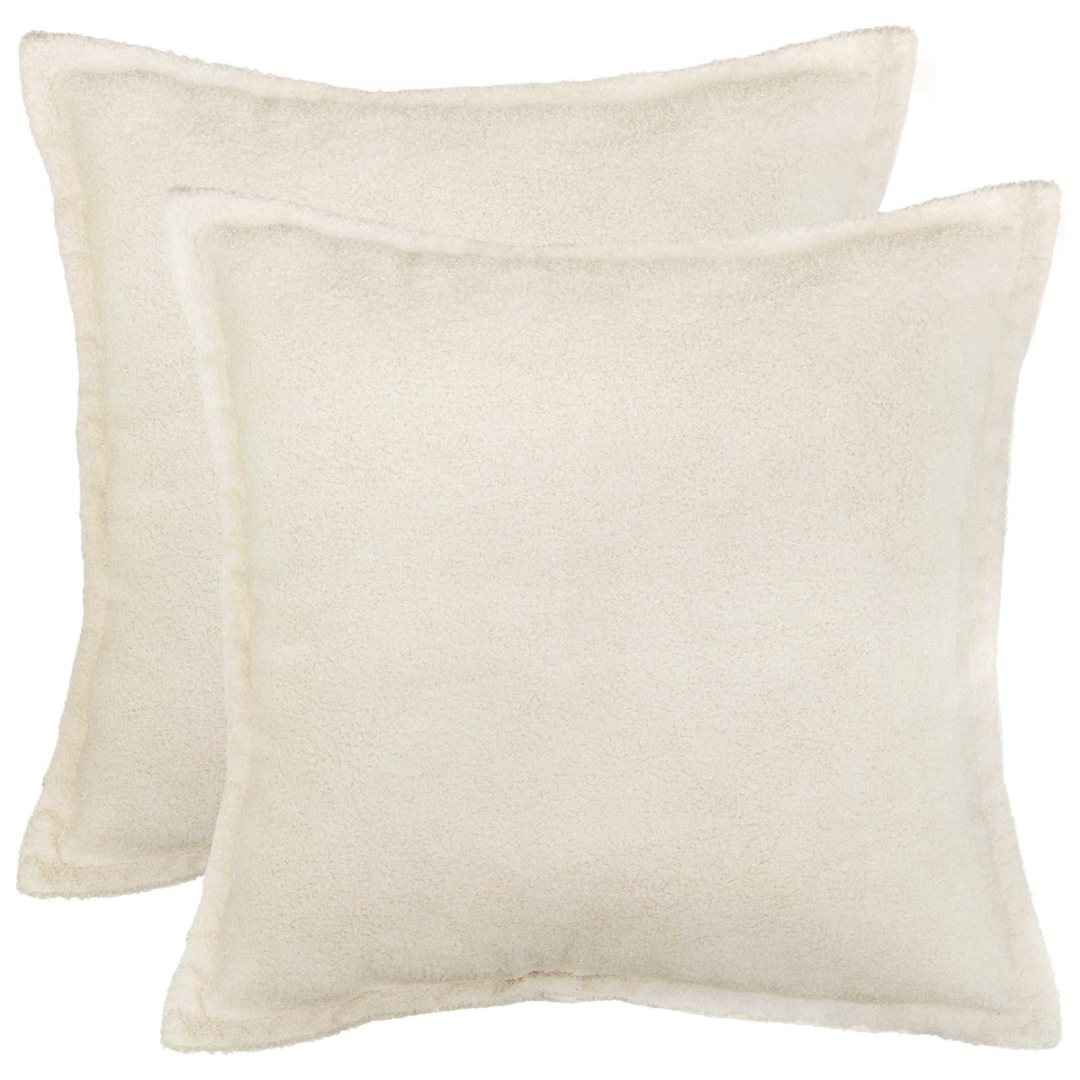 Presvlaka za jastuk 2 pcs HOUTEN Krem 70 x 70 cm Bouclé