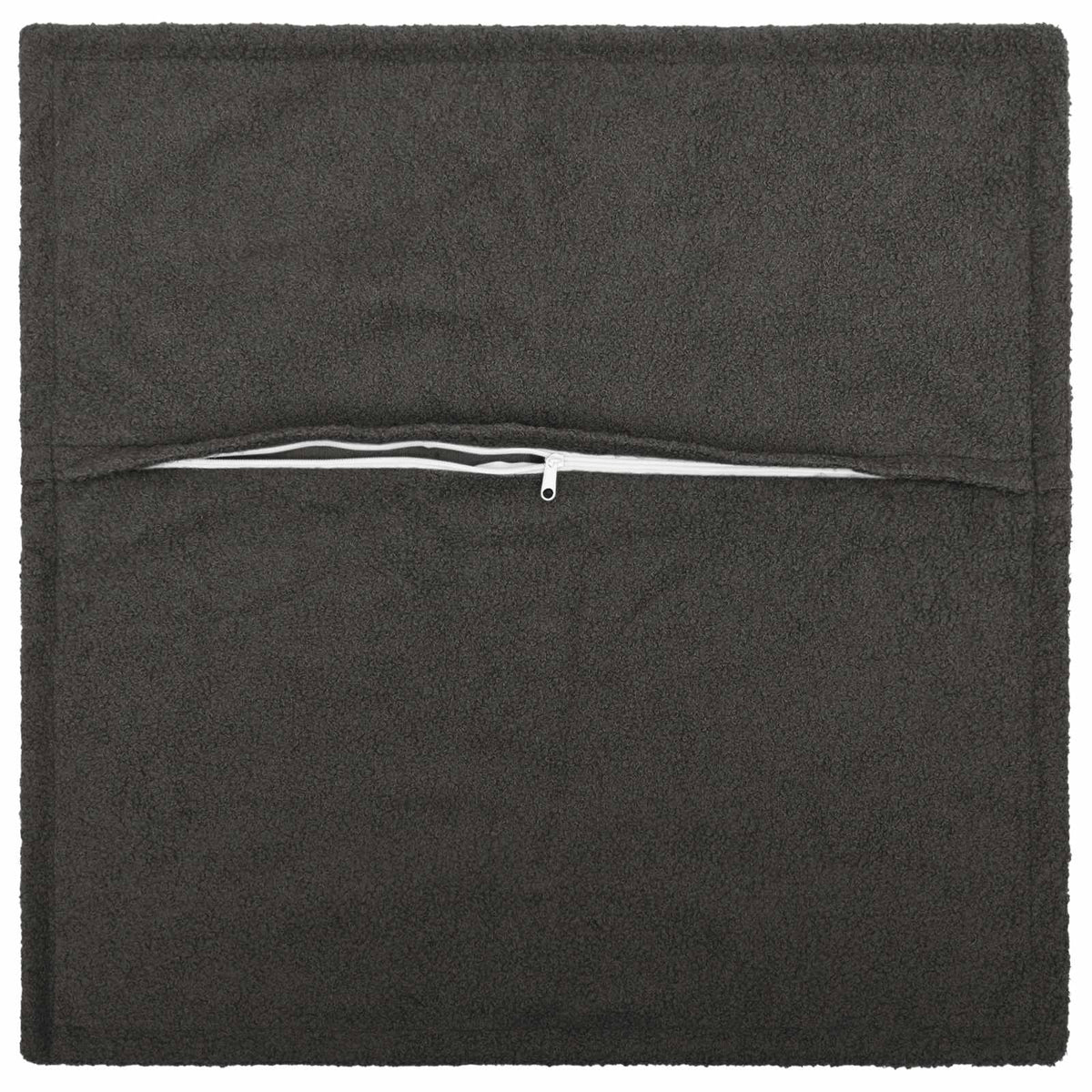 Presvlaka za jastuk 2 pcs HOUTEN Tamnosiva 70 x 70 cm Bouclé