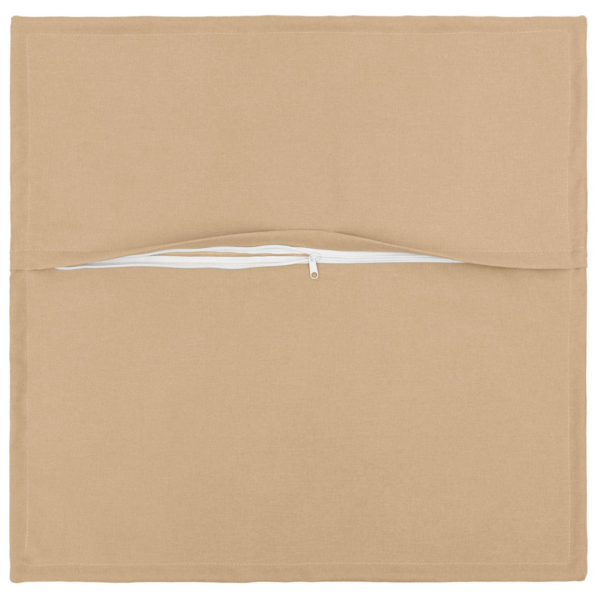Presvlaka za jastuk 6 pcs HOUTEN Krem 80 x 80 cm Umjetni lan