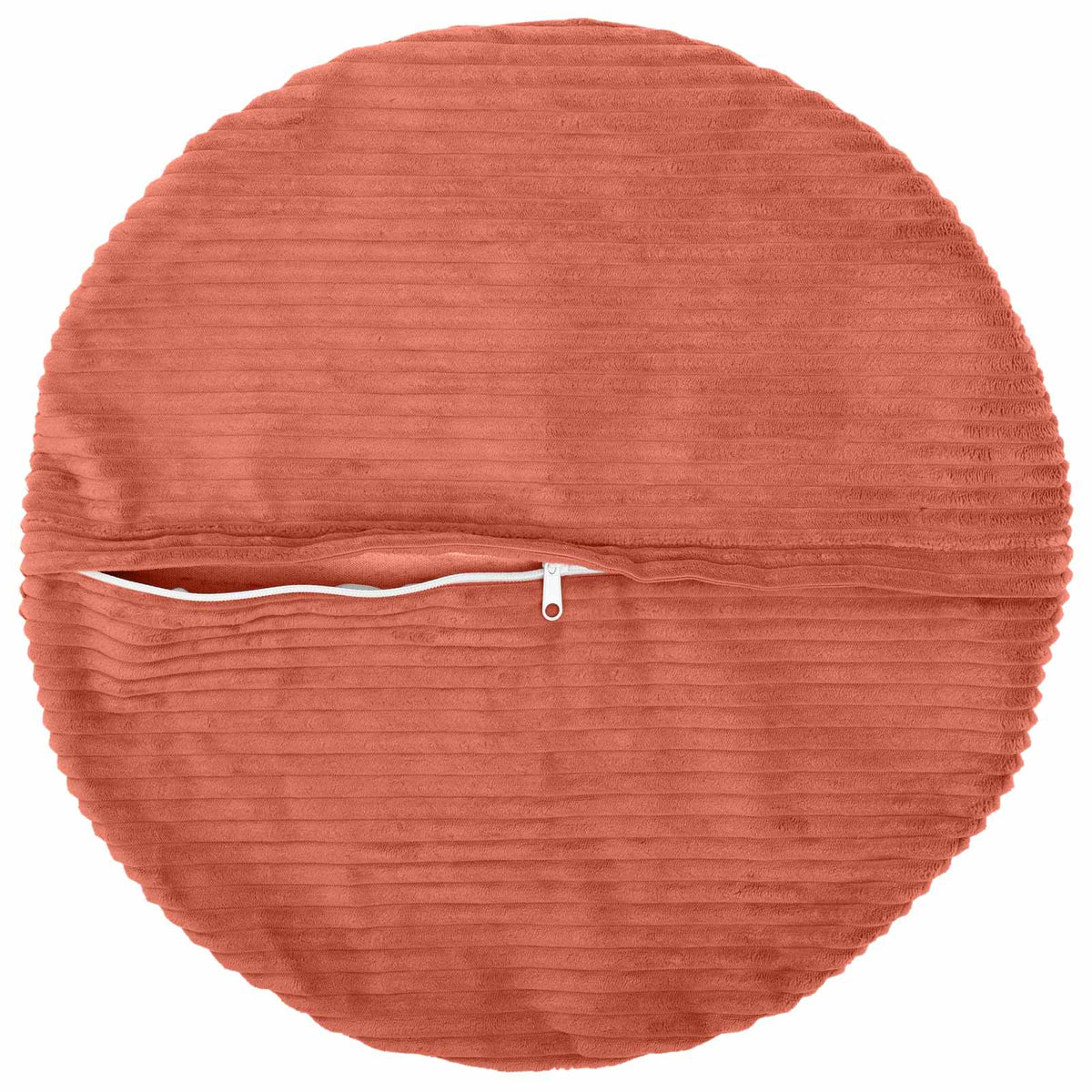 Presvlaka za jastuk 2 pcs HEERLEN Crvena narančasta Ø 40 cm