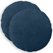 Presvlaka za jastuk 2 pcs HEERLEN Mornarsko plava Ø 50 cm Kord