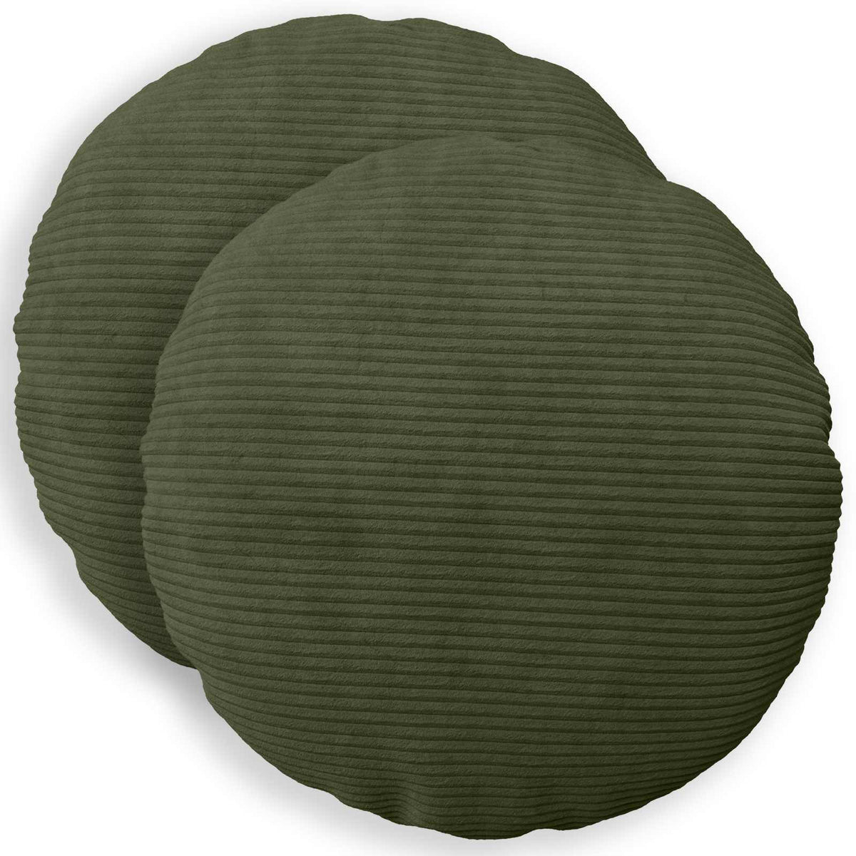 Presvlaka za jastuk 2 pcs HEERLEN Zelena Ø 50 cm Kord
