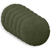 Presvlaka za jastuk 6 pcs HEERLEN Zelena Ø 50 cm Kord