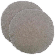 Presvlaka za jastuk 2 pcs HEERLEN Svjetlosiva Ø 50 cm Bouclé