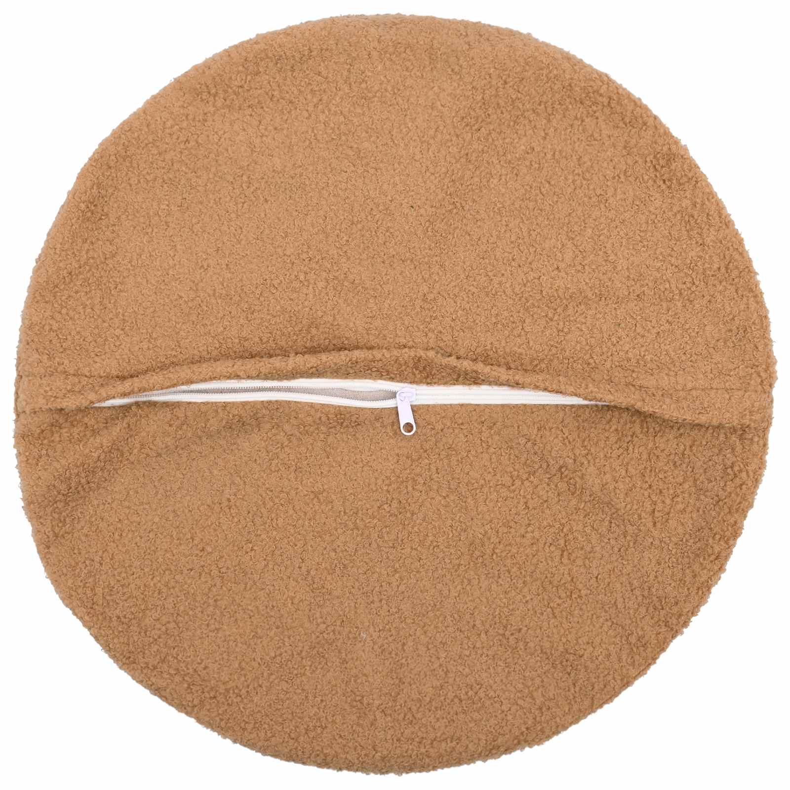 Presvlaka za jastuk 2 pcs HEERLEN Bež Ø 50 cm Bouclé