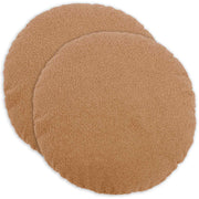 Presvlaka za jastuk 2 pcs HEERLEN Bež Ø 50 cm Bouclé