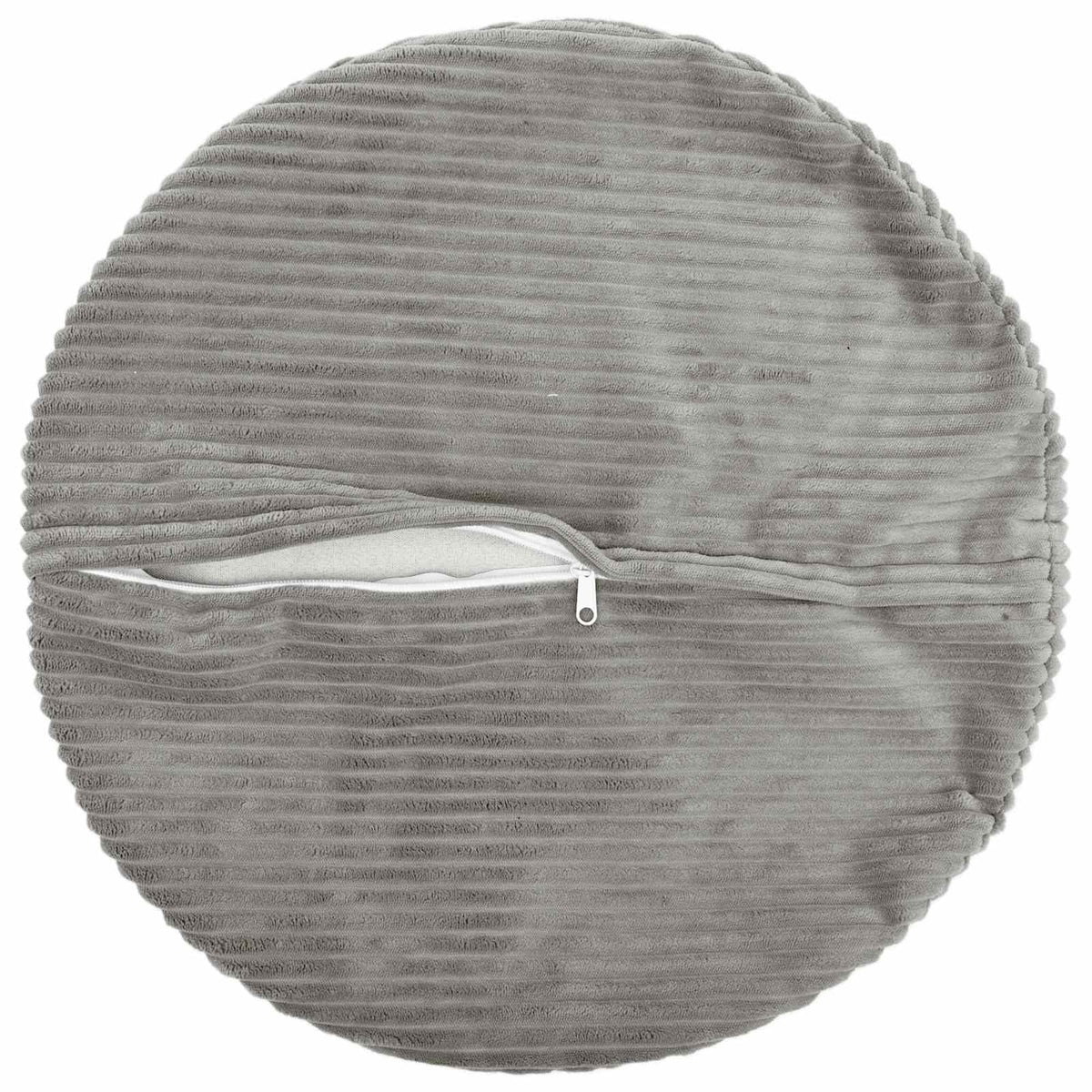 Presvlaka za jastuk 2 pcs HEERLEN Svjetlosiva Ø 60 cm Kord