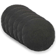 Presvlaka za jastuk 6 pcs HEERLEN Tamnosiva Ø 60 cm Bouclé