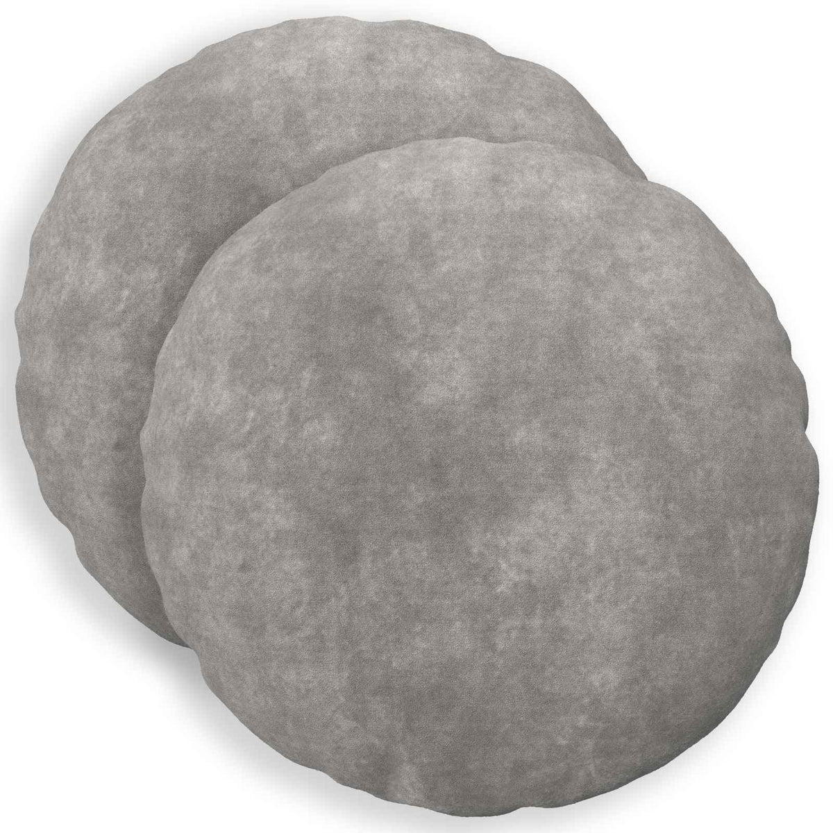 Presvlaka za jastuk 2 pcs HEERLEN Svjetlosiva Ø 60 cm
